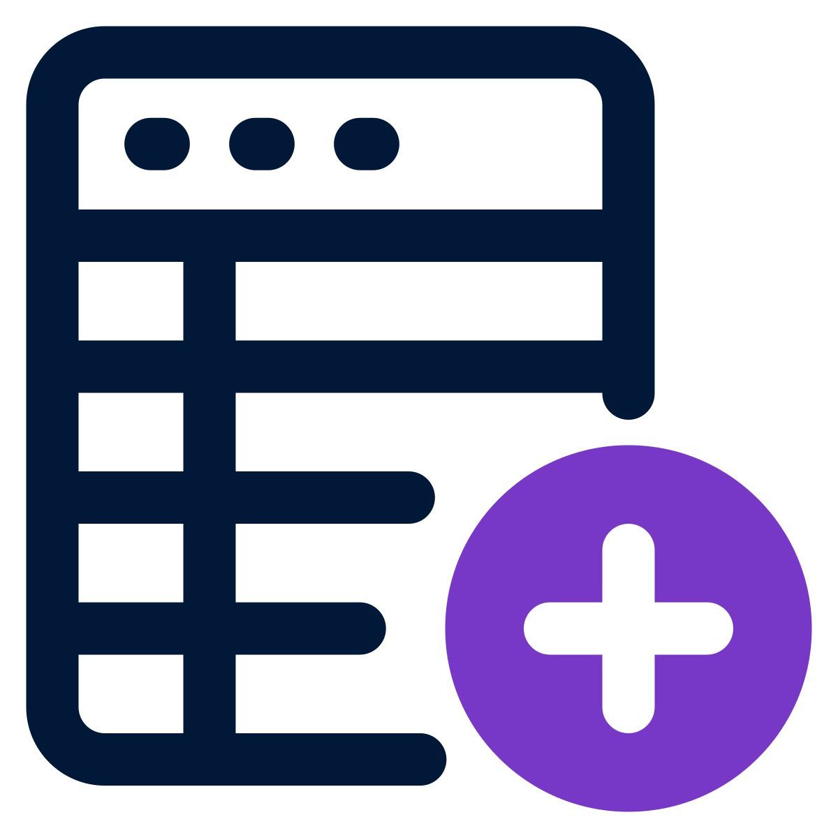 data table Icon
