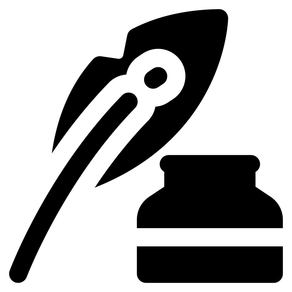 feather pen 图标