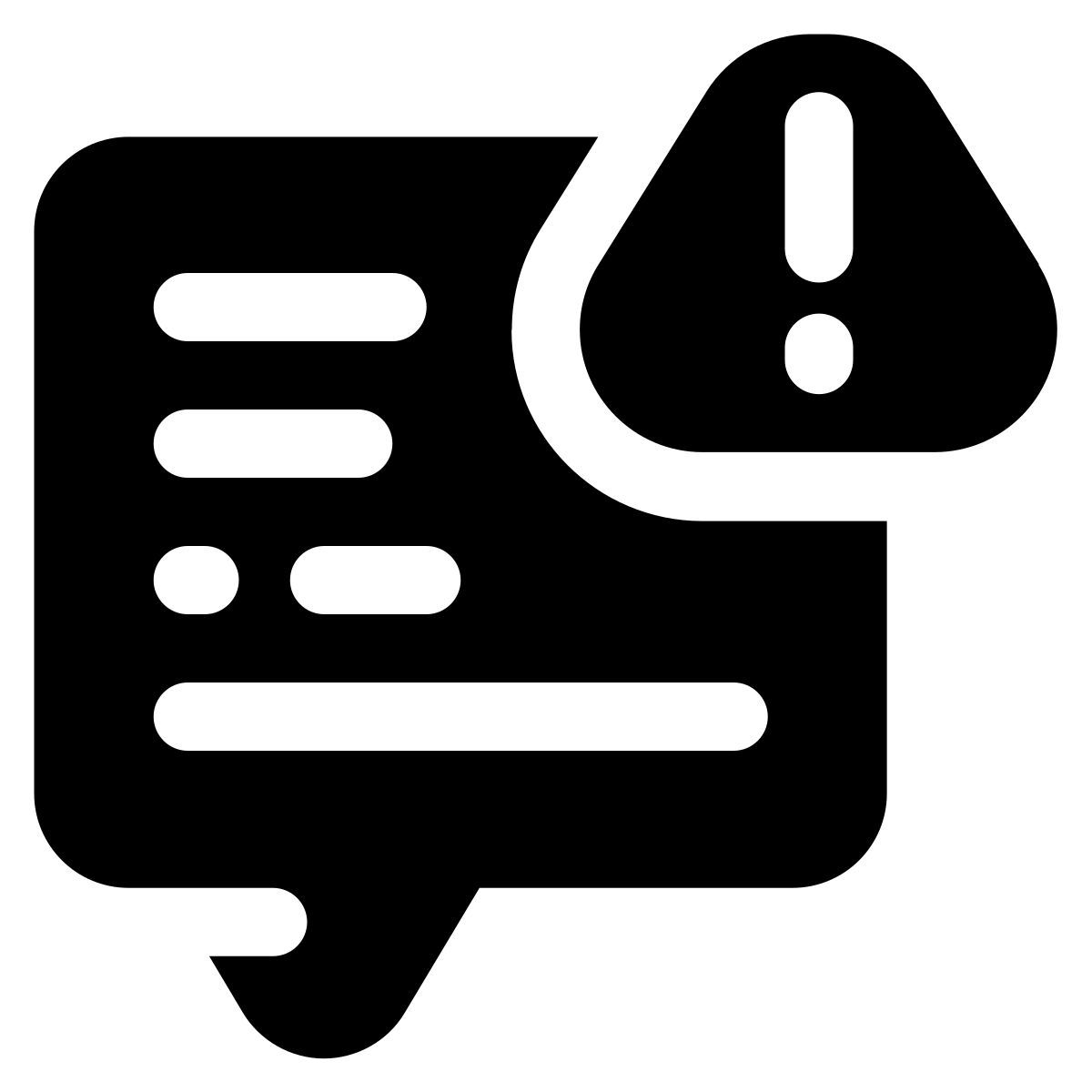 icono message alert