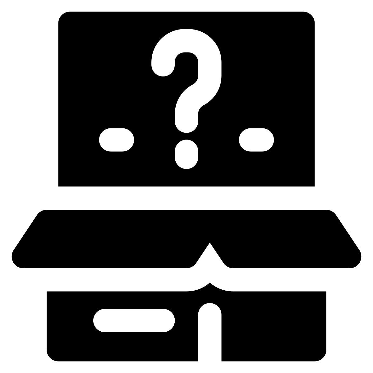 icon question box