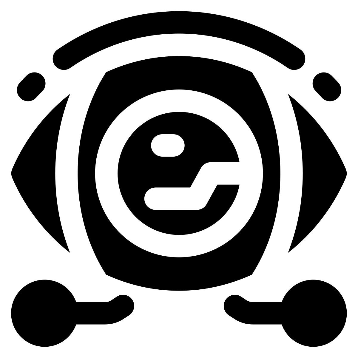 icône robotic eye