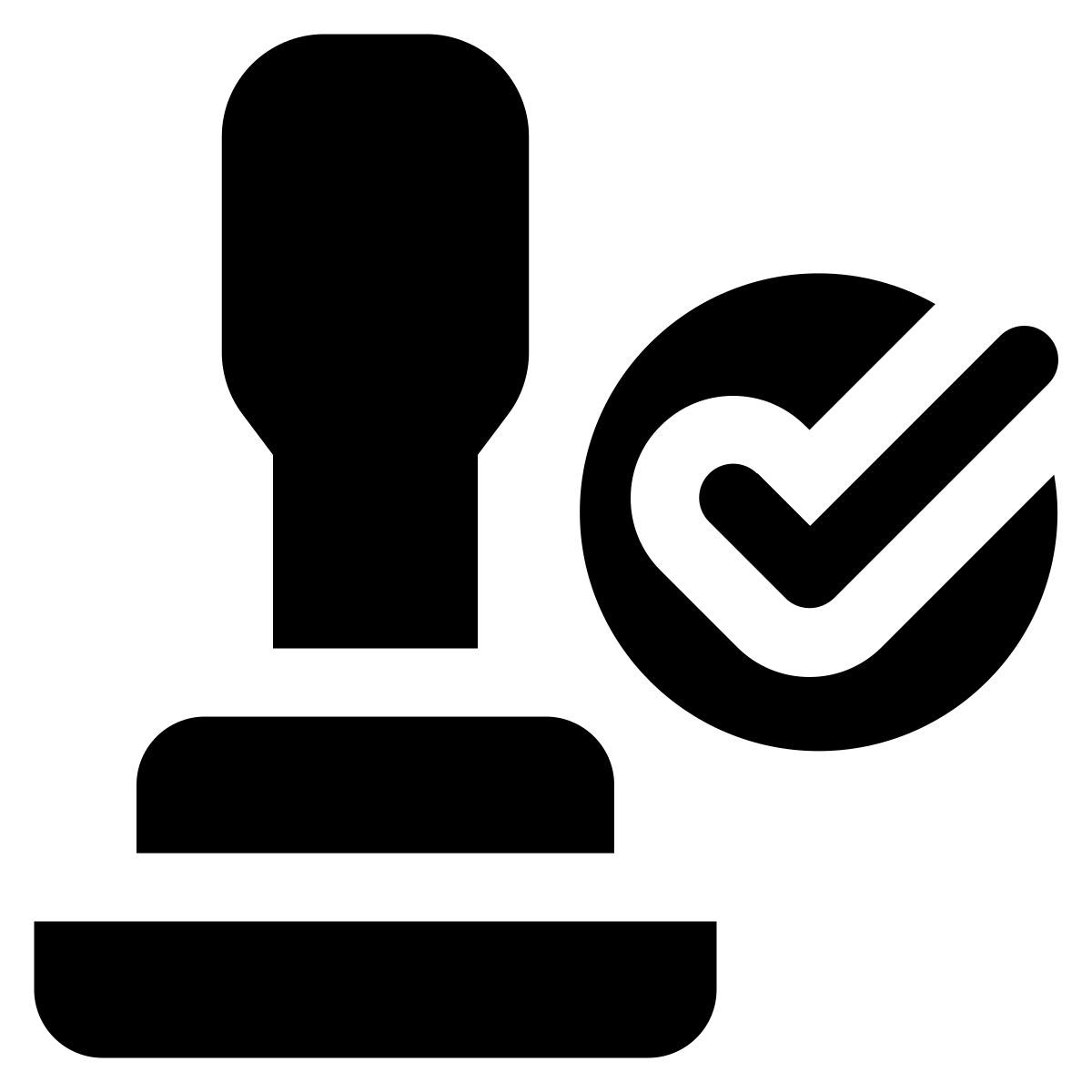 icona rubber stamp