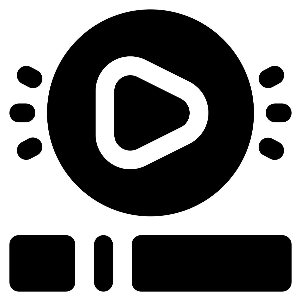 icono video processing