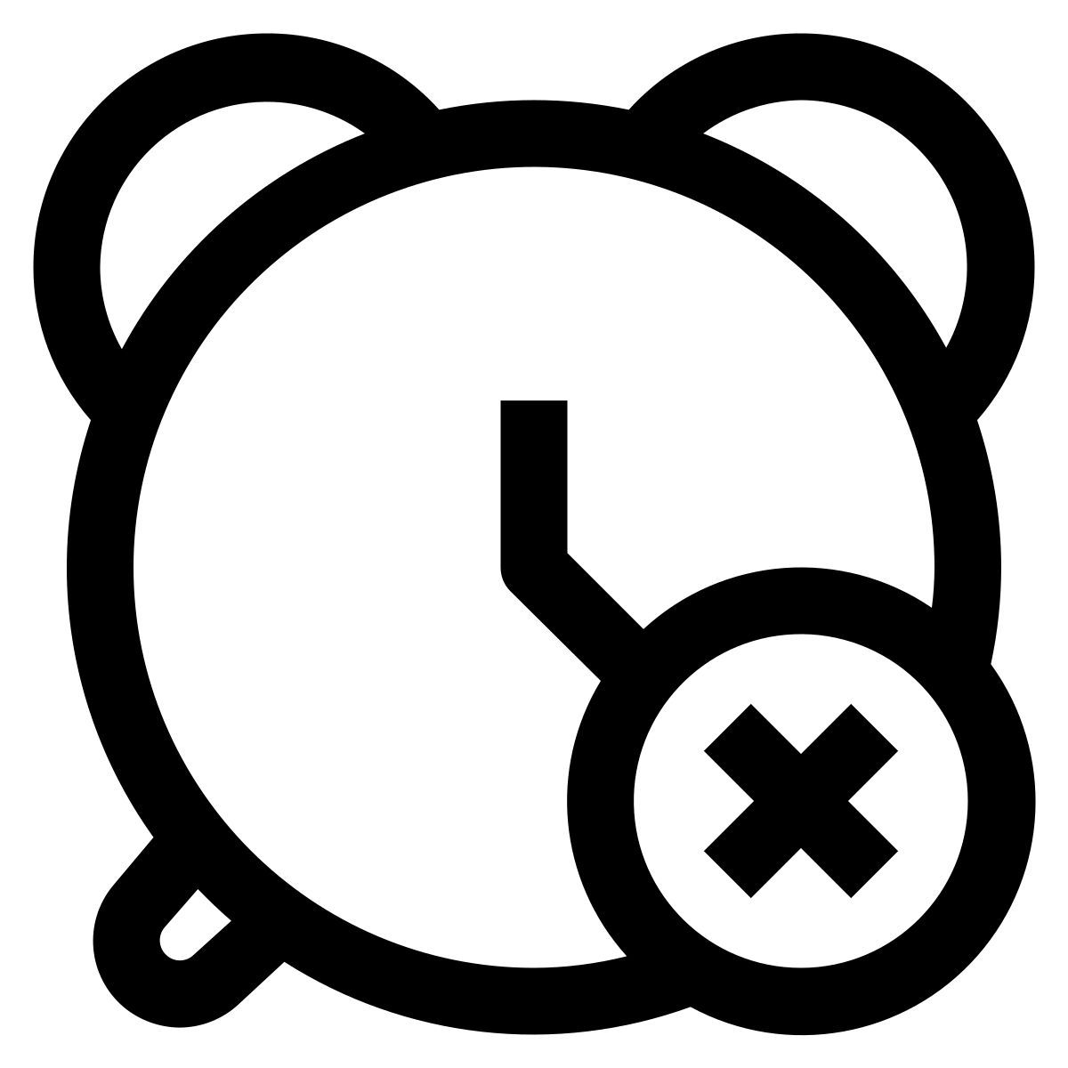 Timer schließen icon