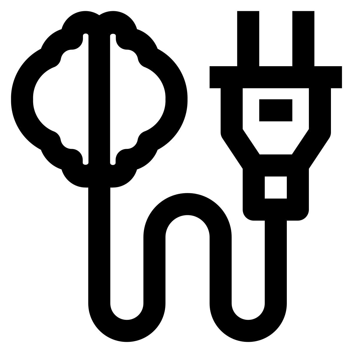 brain charging icon