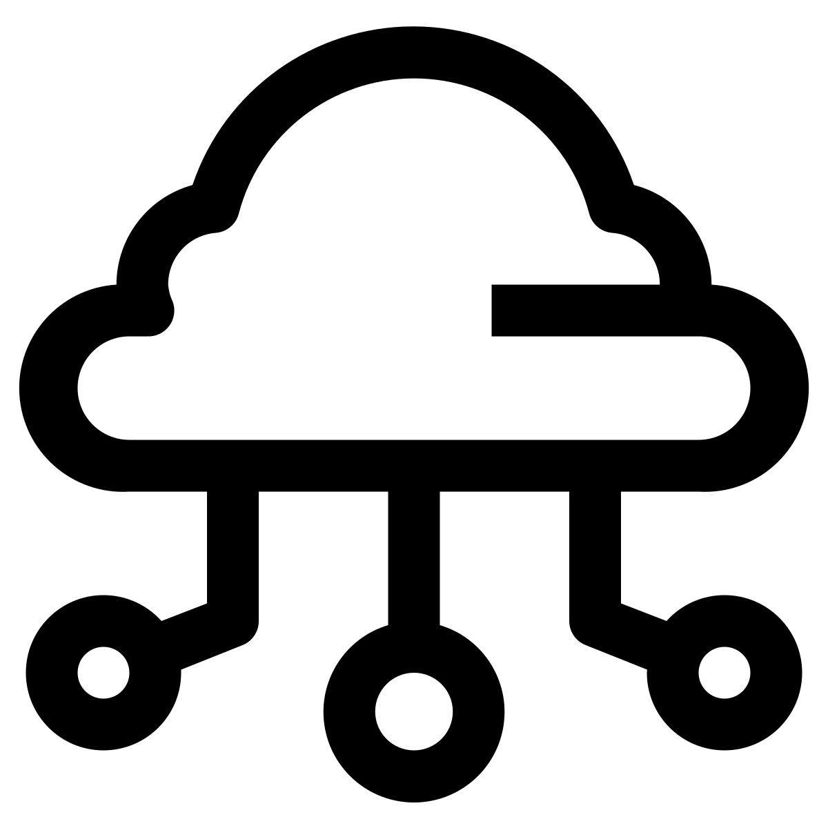 cloud hosting icon