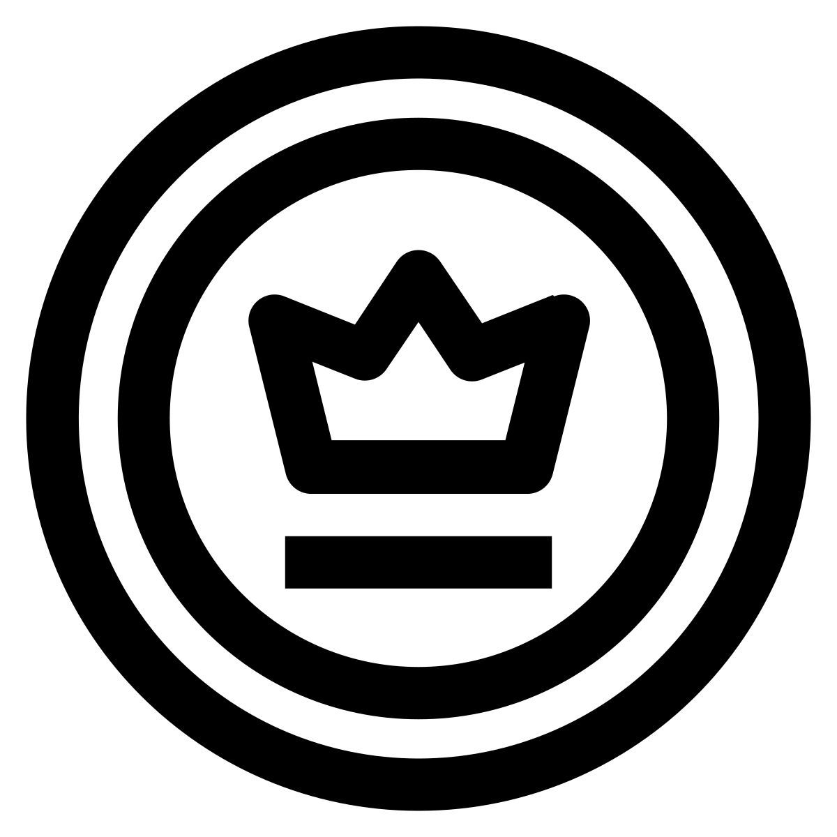 crown badge icon