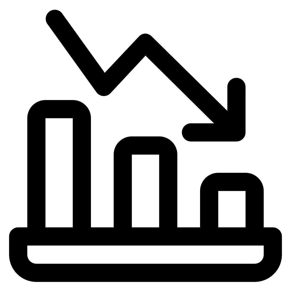 decrease icon