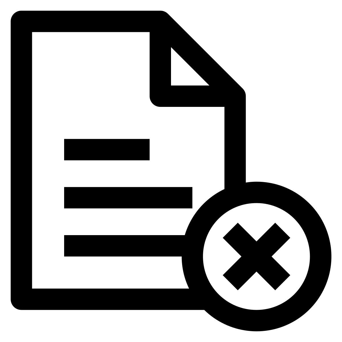 delete icon