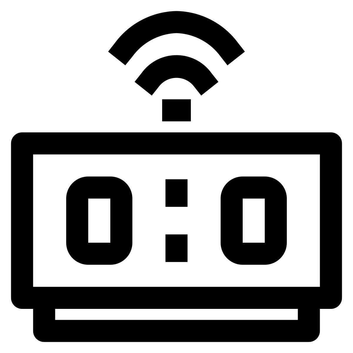 desk clock icon