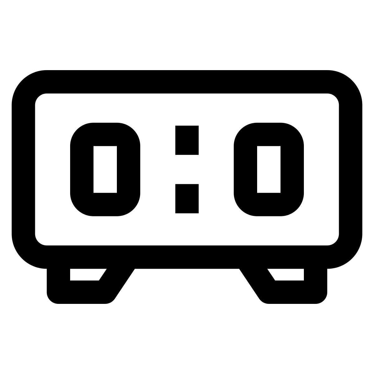 desk clock icon