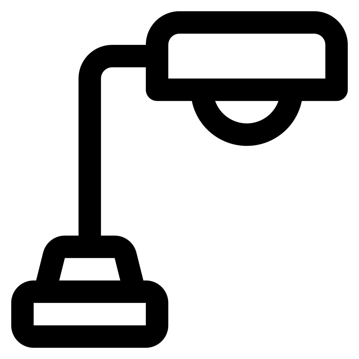 desk lamp icon