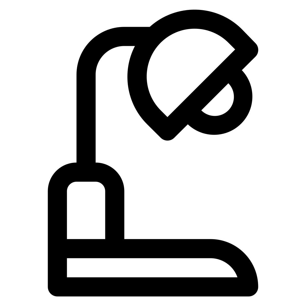 lampada da scrivania icon