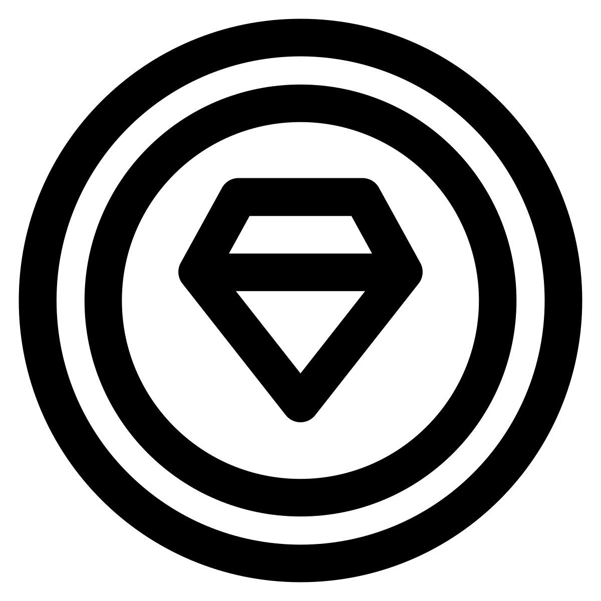 diamond badge icon