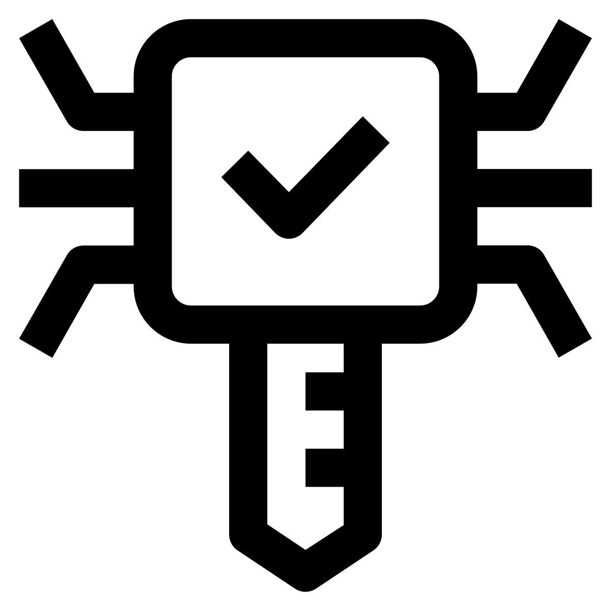 clé numérique icon