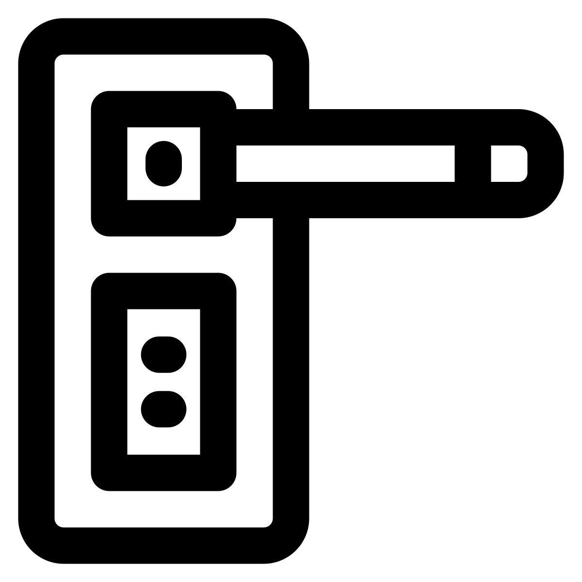 door handle icon