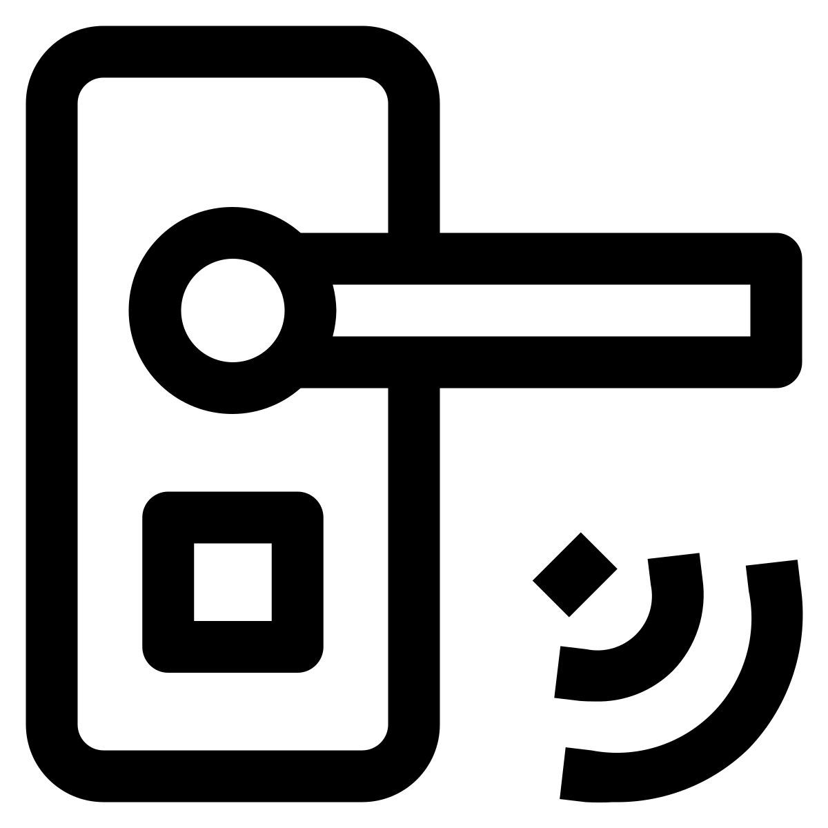 door handle icon