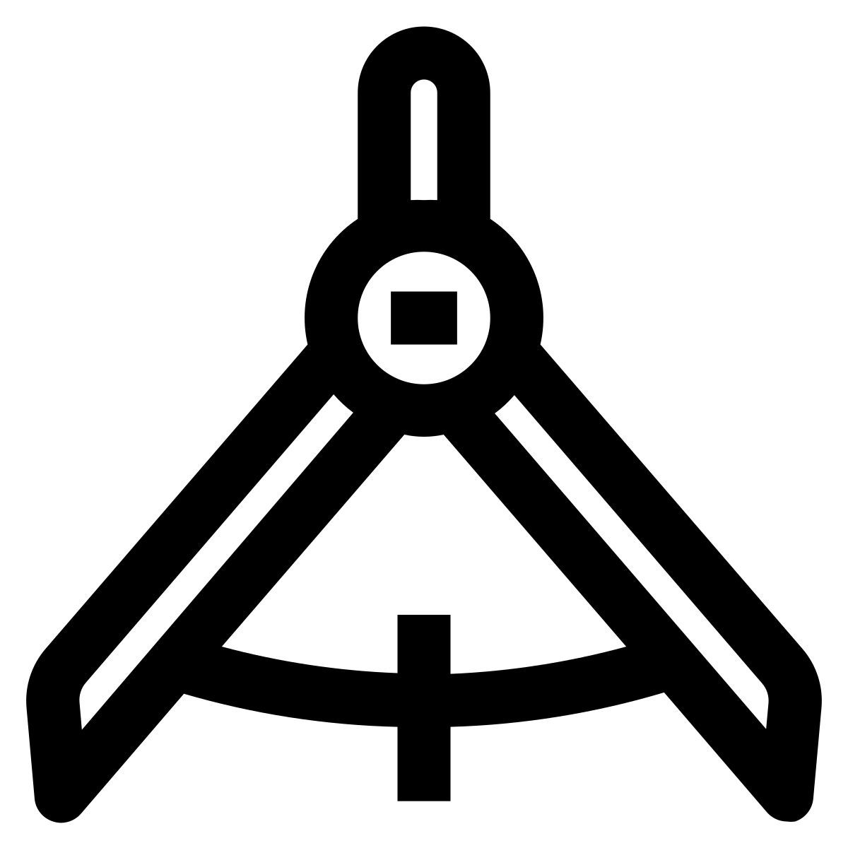 compasso de desenho icon