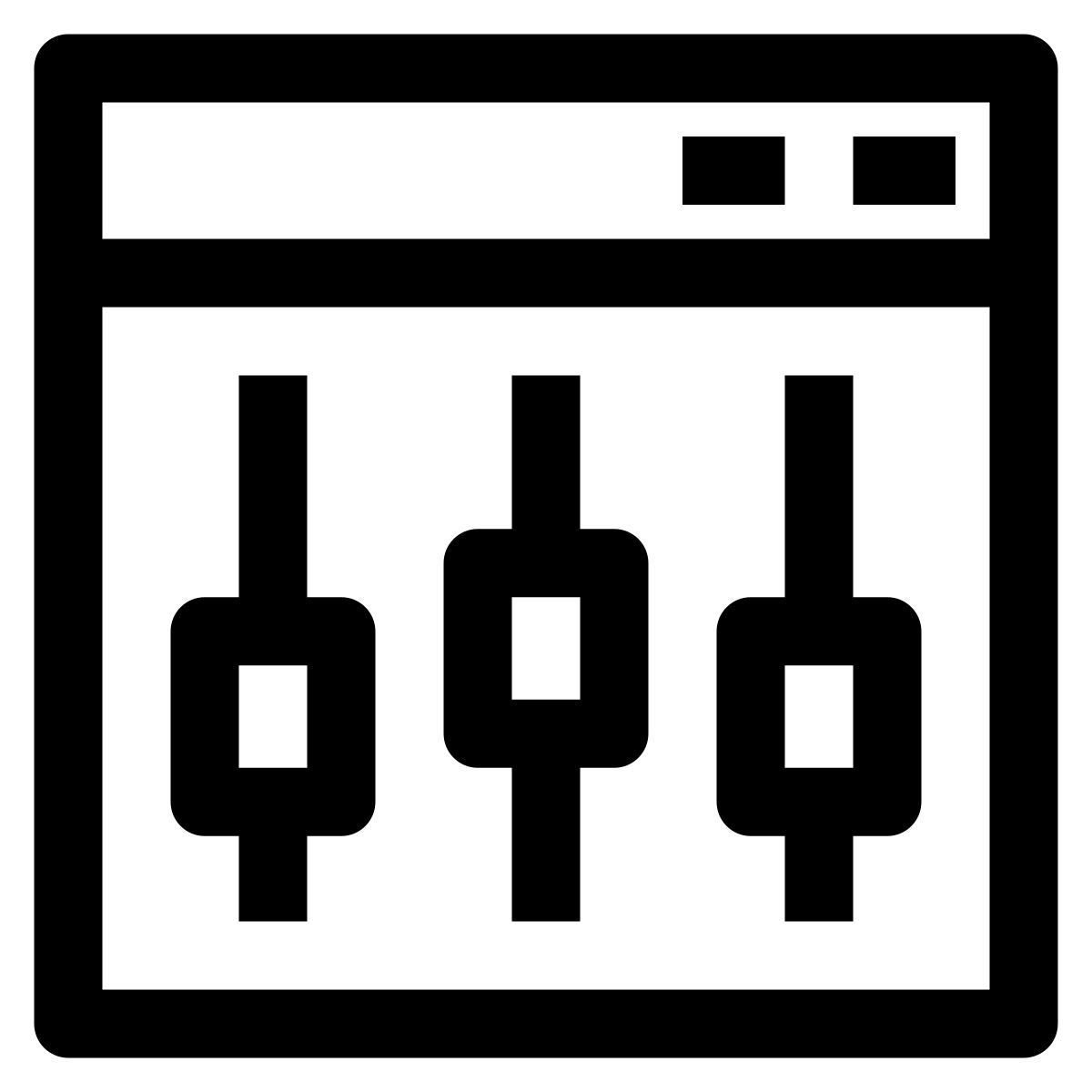 equalizer icon