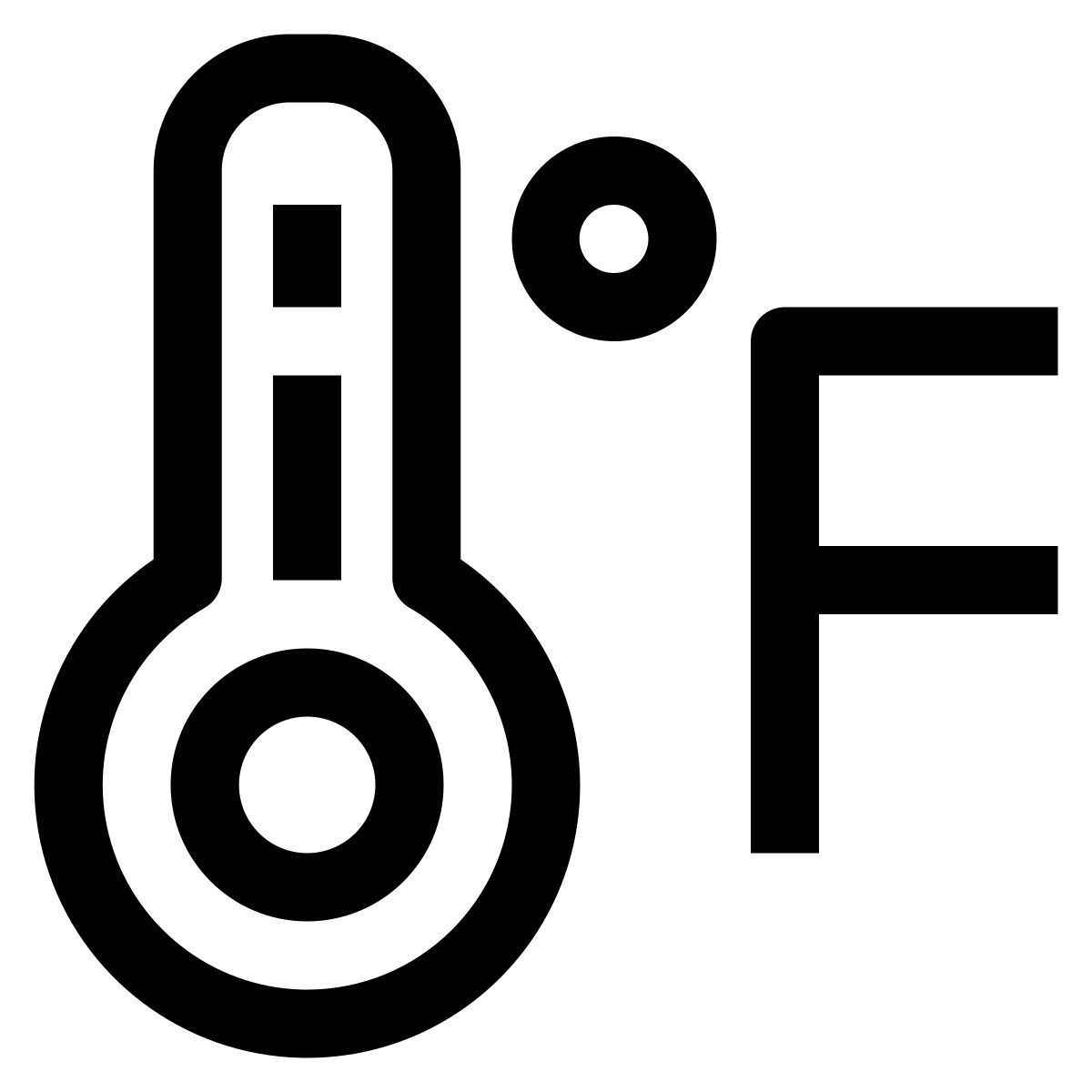 fahrenheit icon