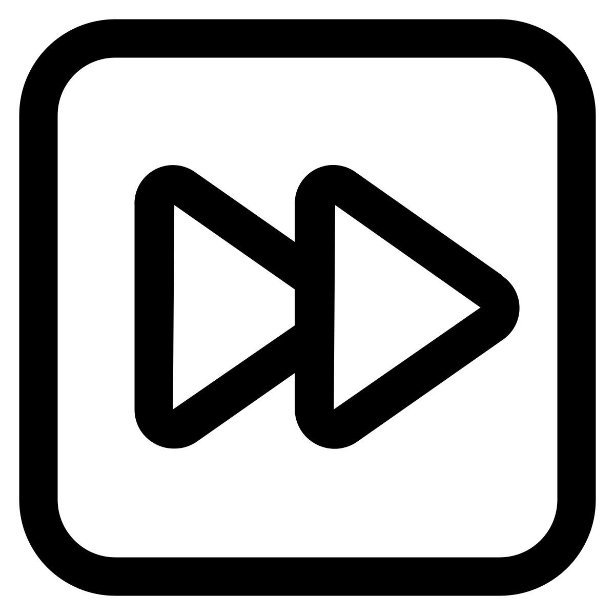 fast forward icon