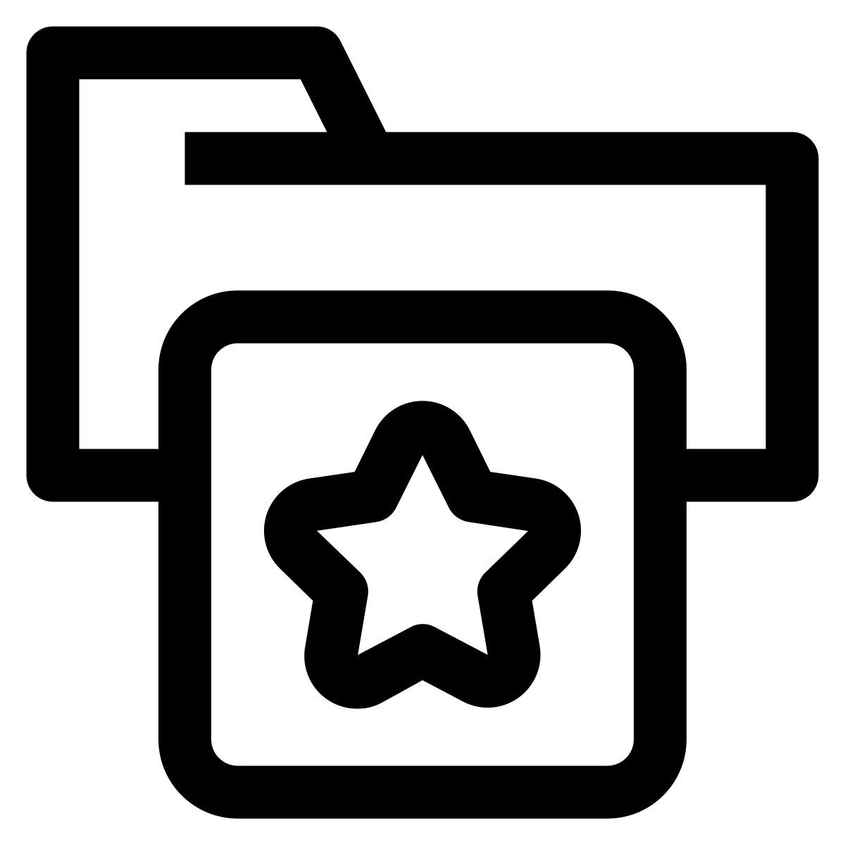 favorite folder icon
