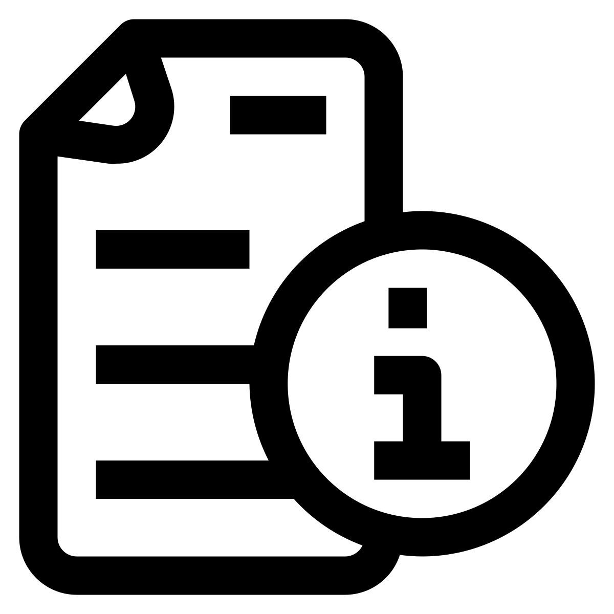 file info icon