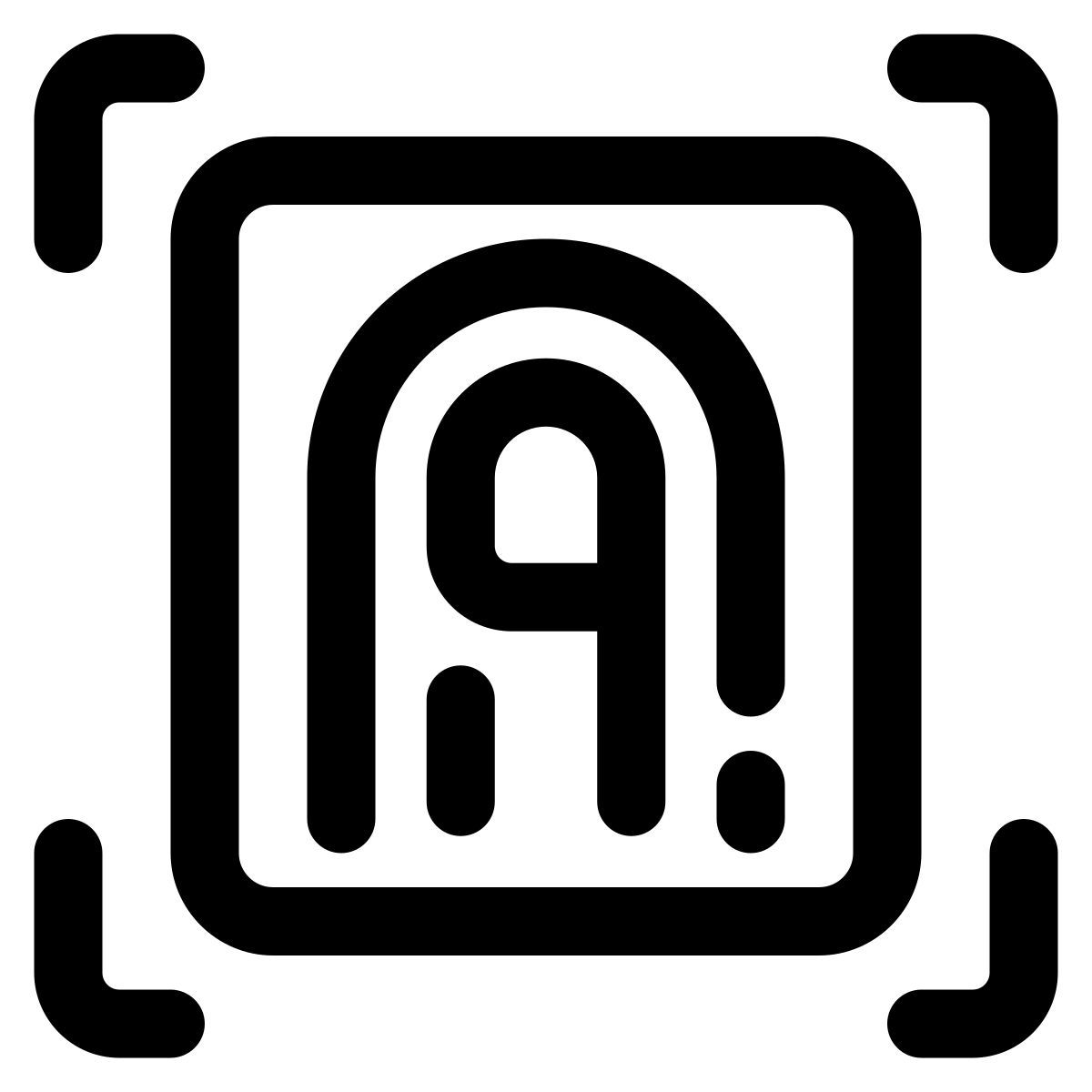 fingerprint icon