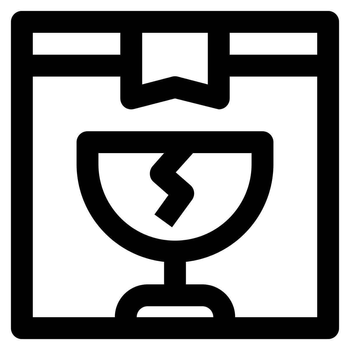 fragile icon