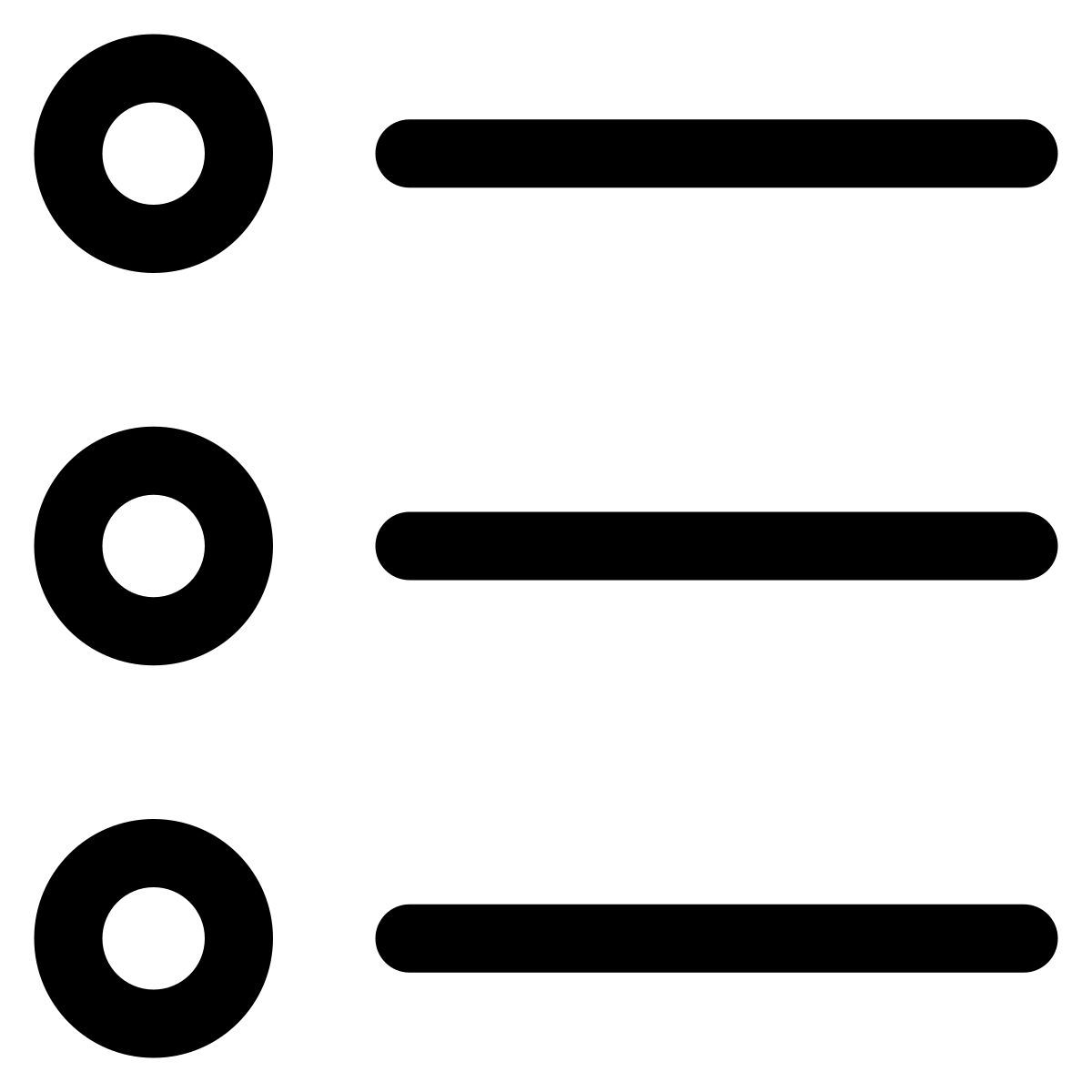 list icon