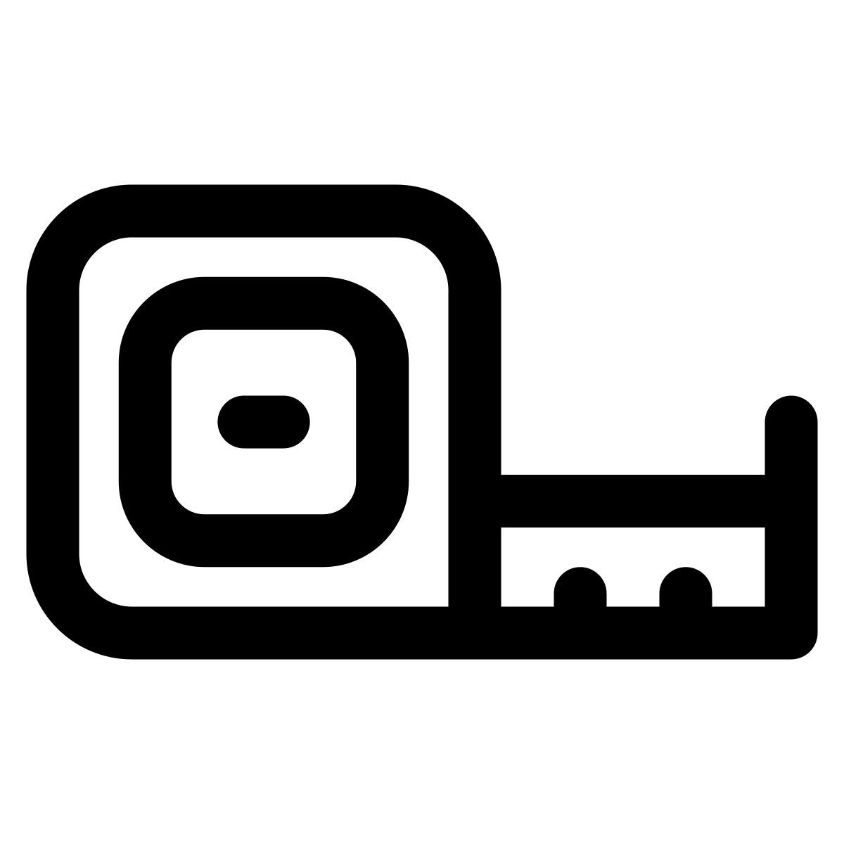 measuring tape icon