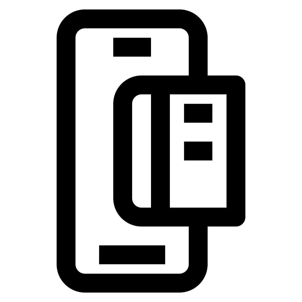mobile book icon