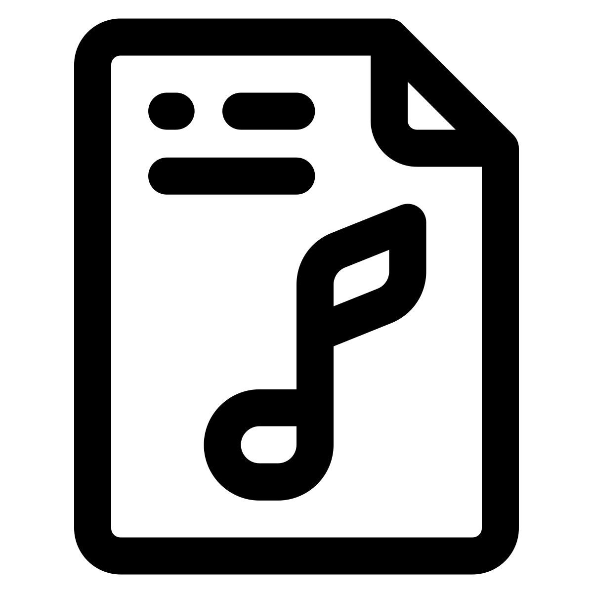 music file icon