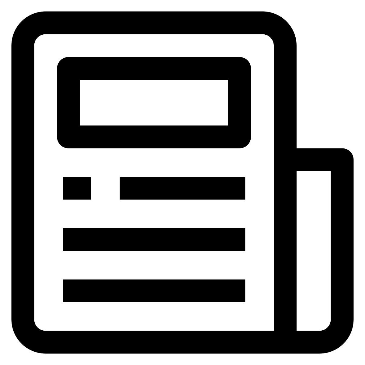 newspaper icon