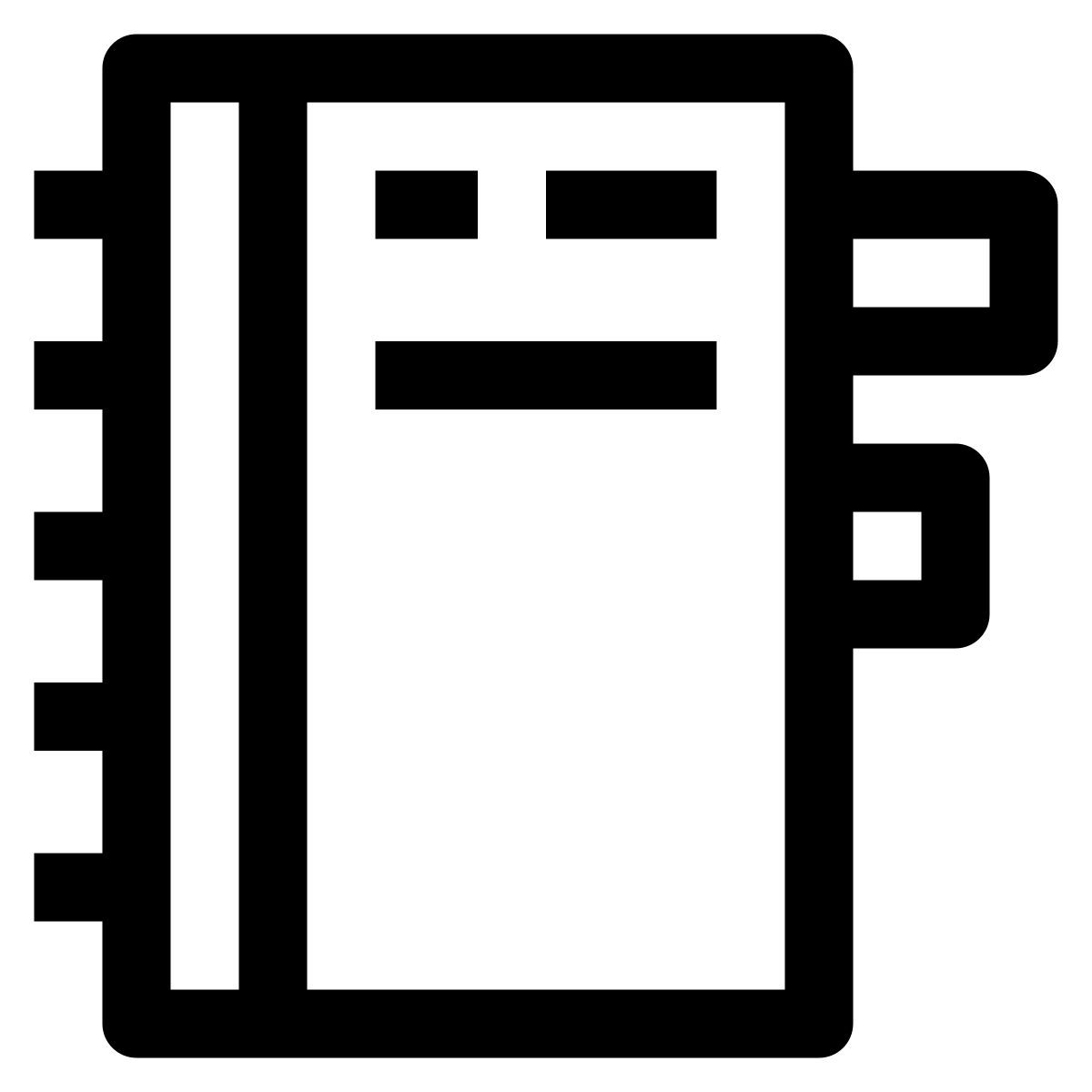 notebook icon