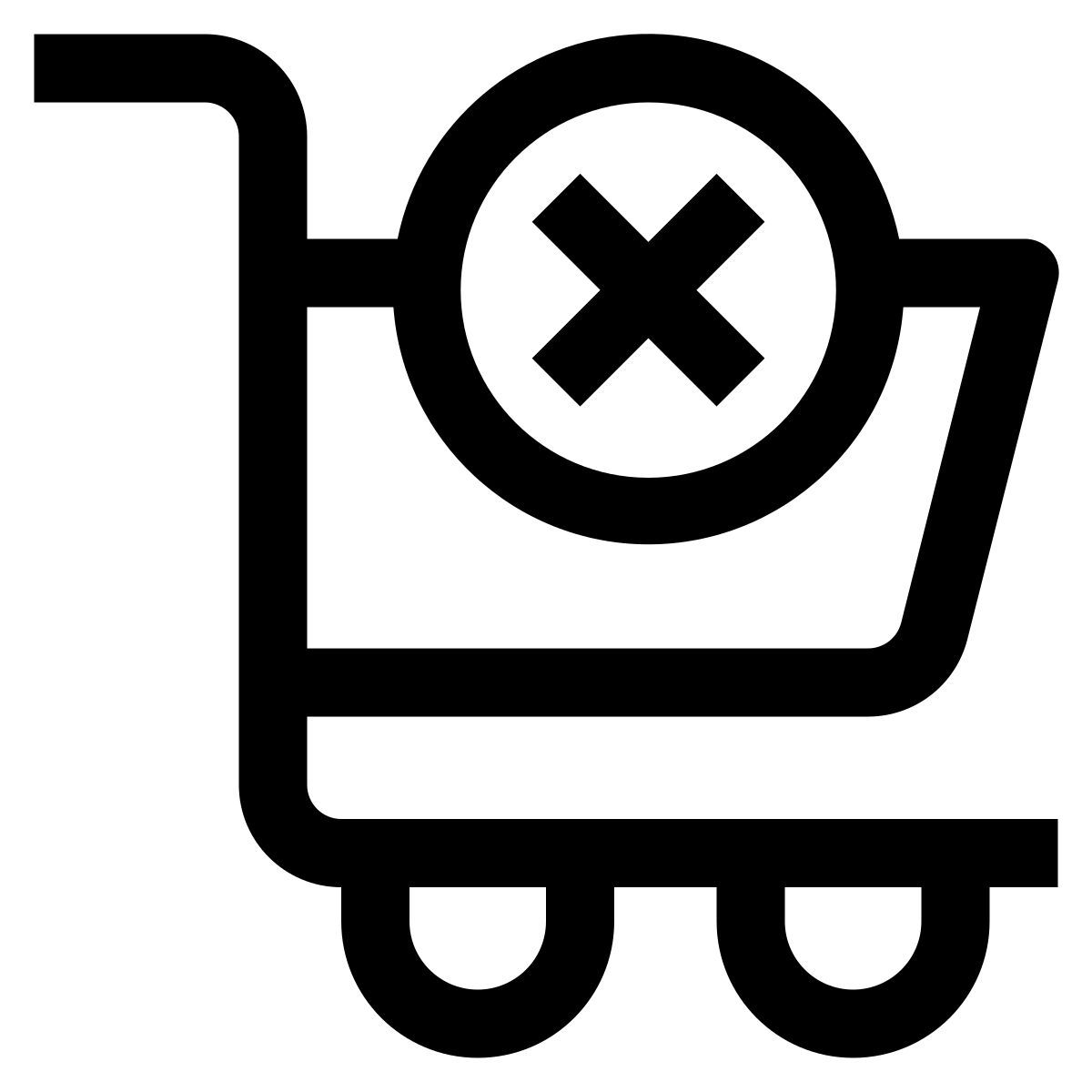 remove cart icon