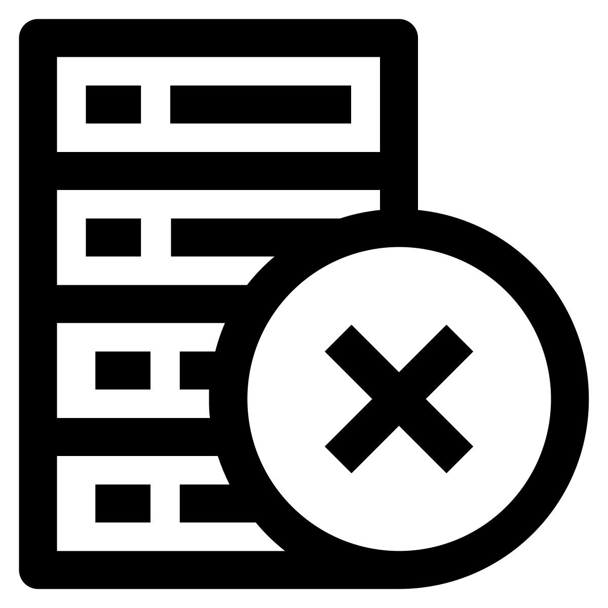 remove server icon