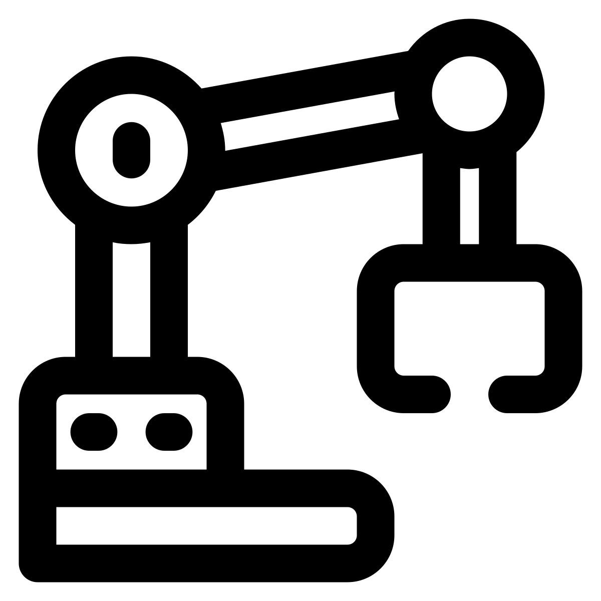 robot arm icon