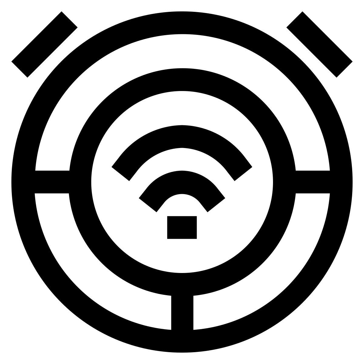 robot vacuum cleaner icon