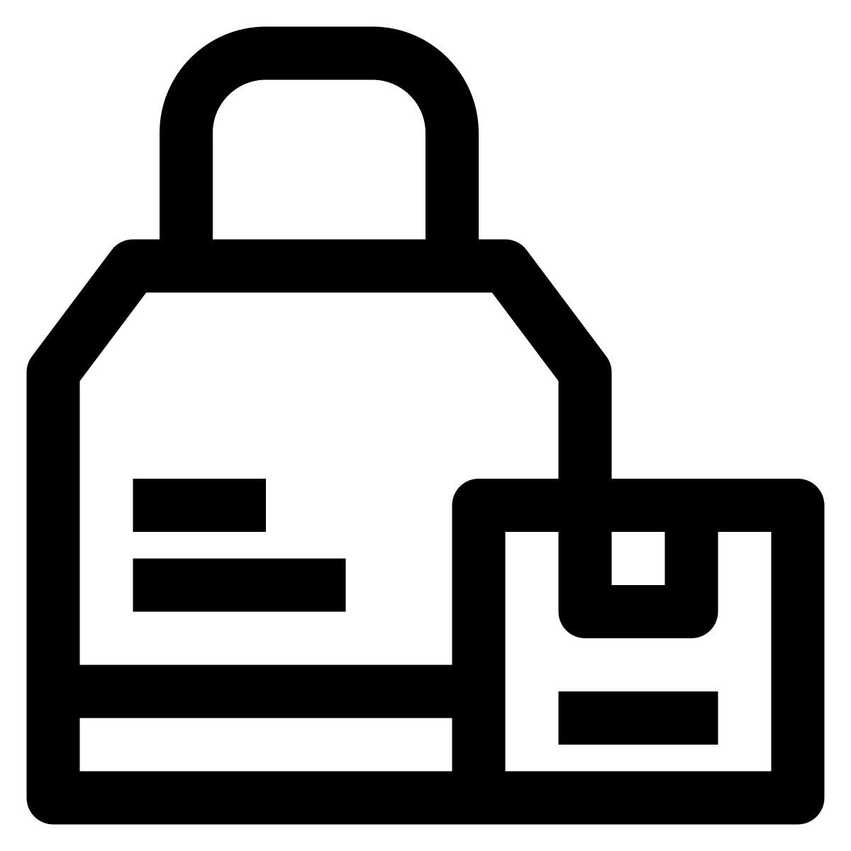 shopping bag icon
