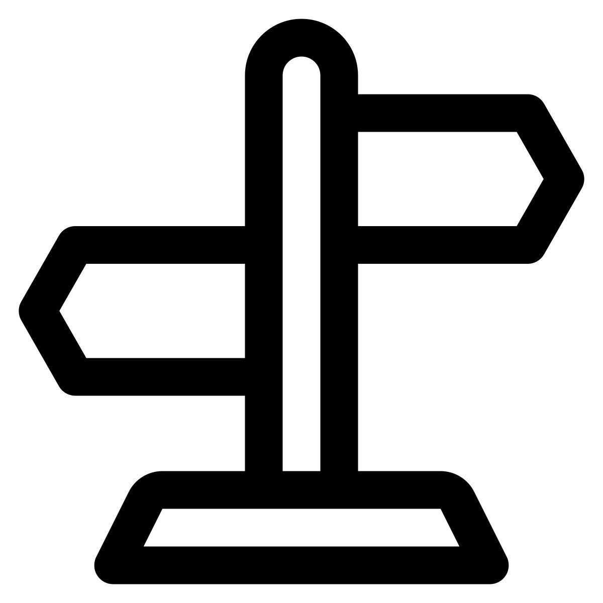 signpost icon
