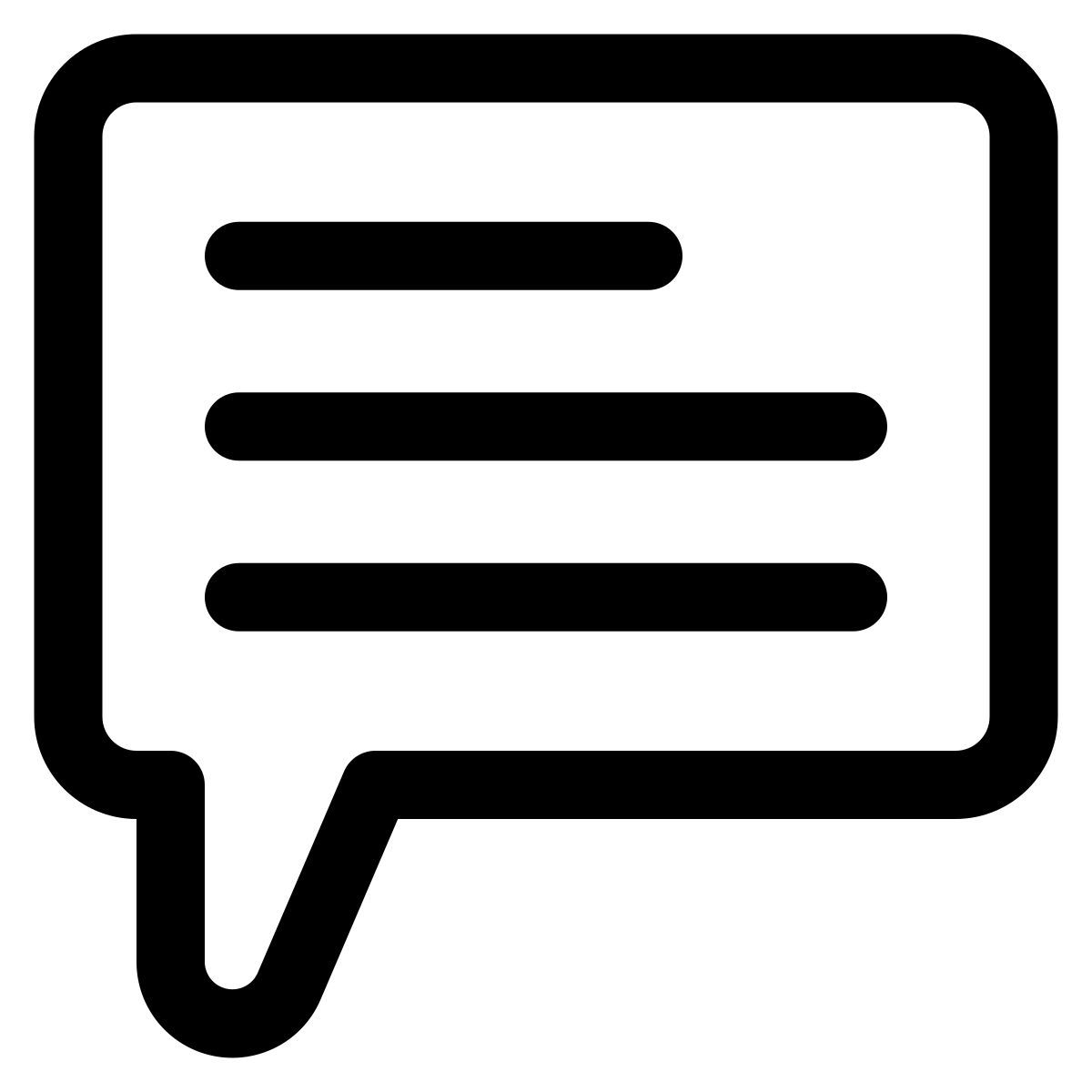 speech bubble icon