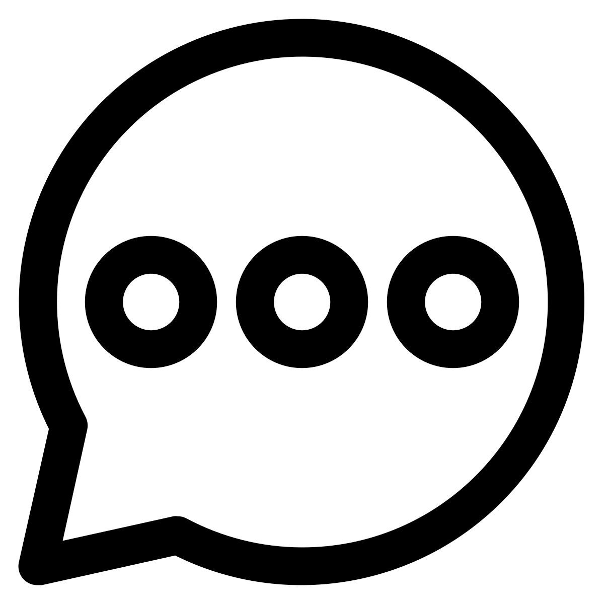 speech bubble icon