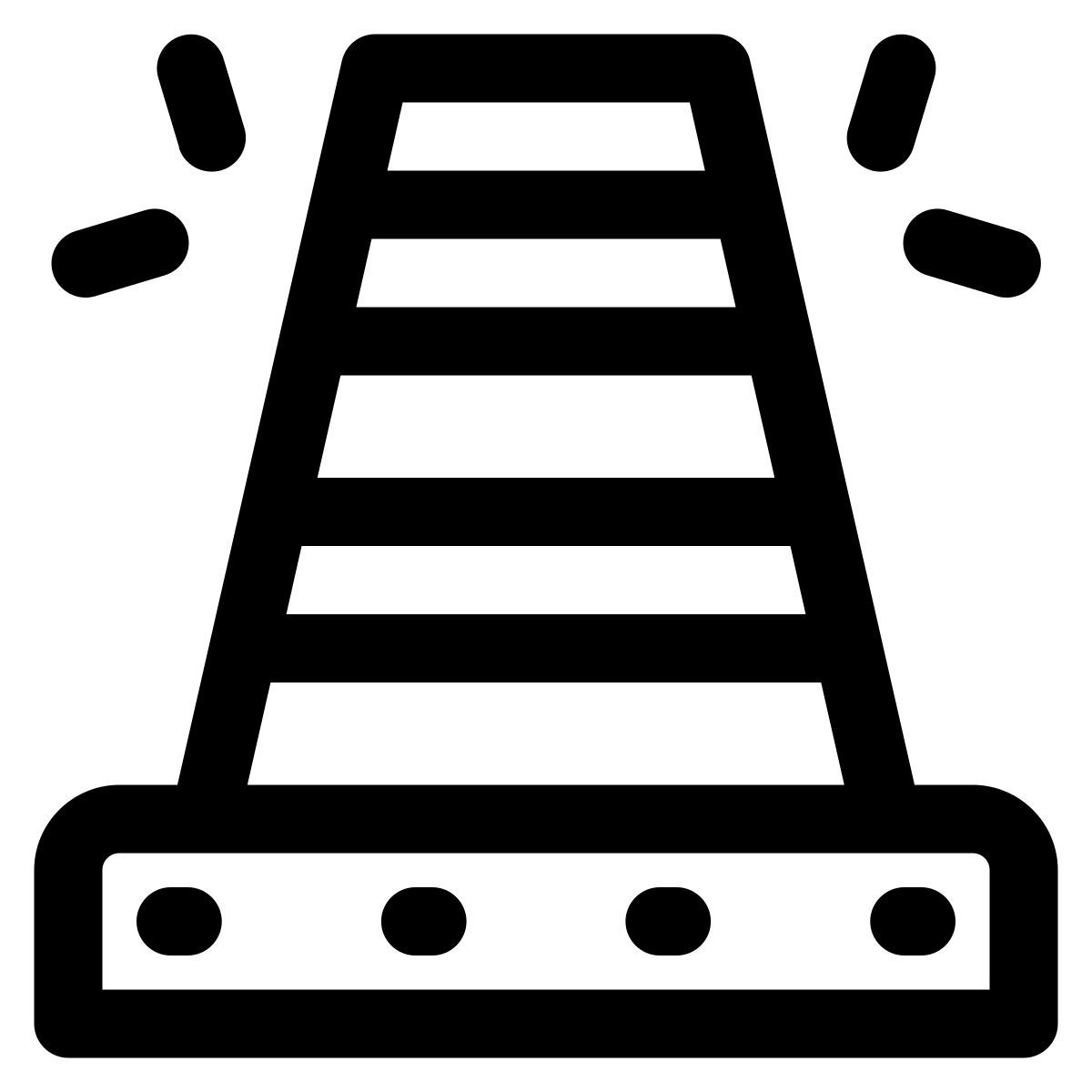 traffic cone icon