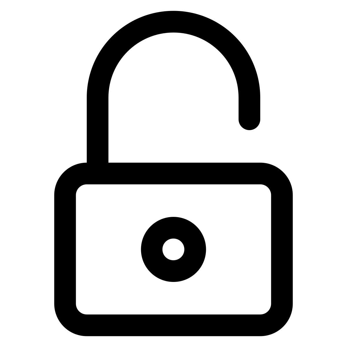 unlock icon