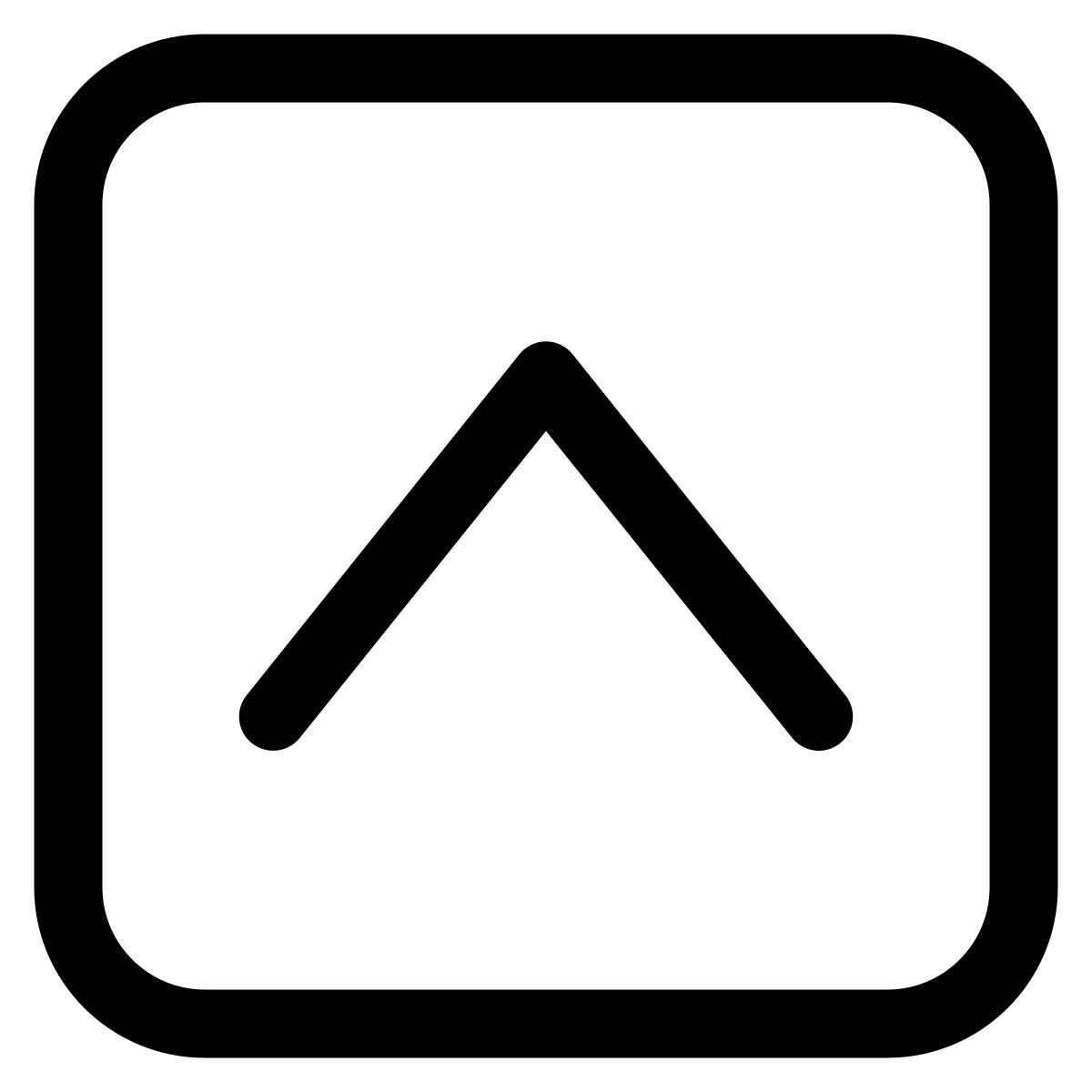 up arrow icon