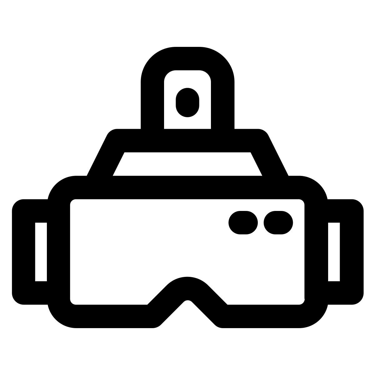 virtual glasses icon