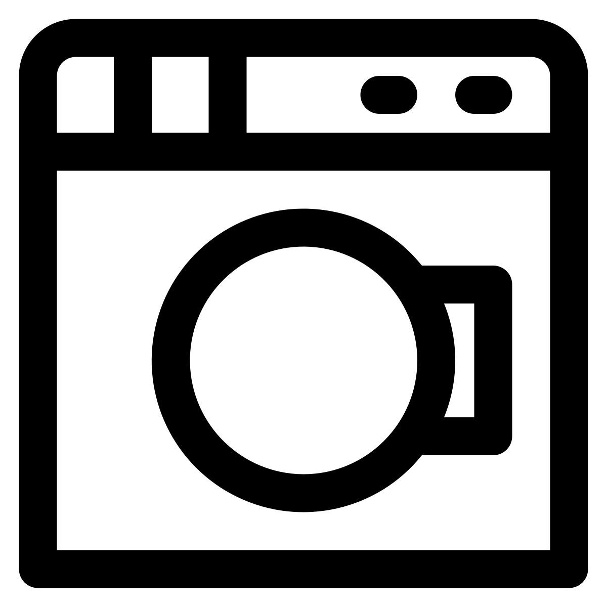 washing machine icon