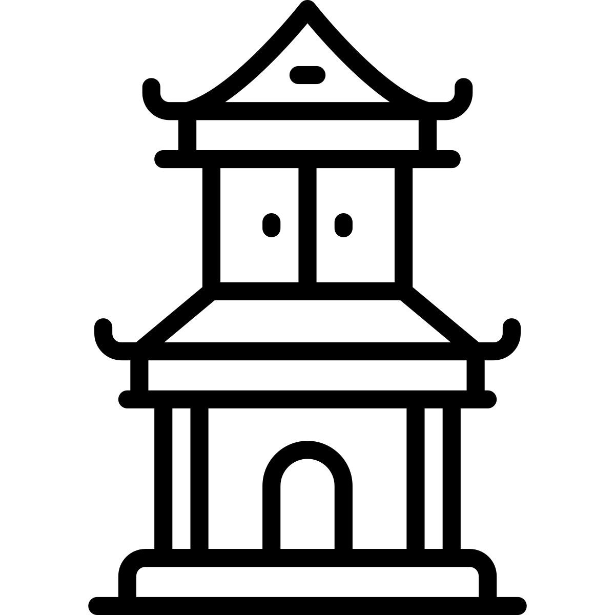 temple chinois icon