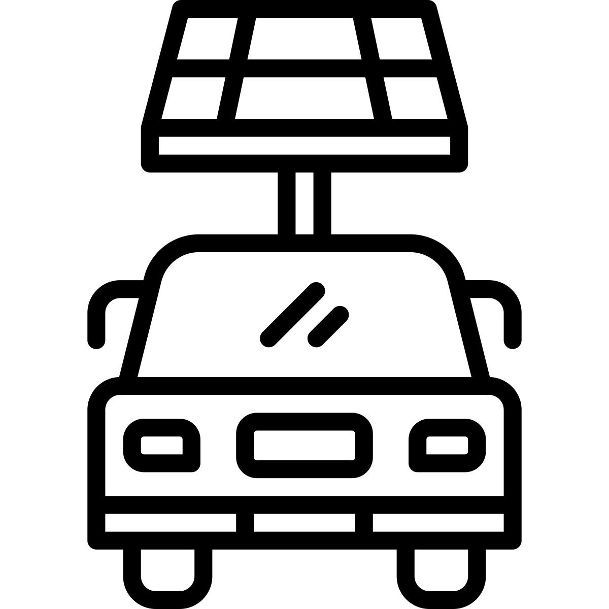electric car icon